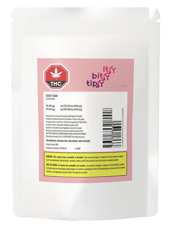 Itsy Bitsy Tipsy Sticky Stash Hash 2g by Handy Dandies