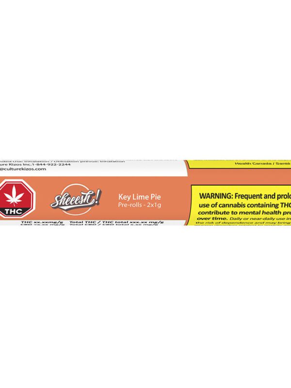 Key Lime Pie Pre-Rolls 2 Pack by Sheeesh!