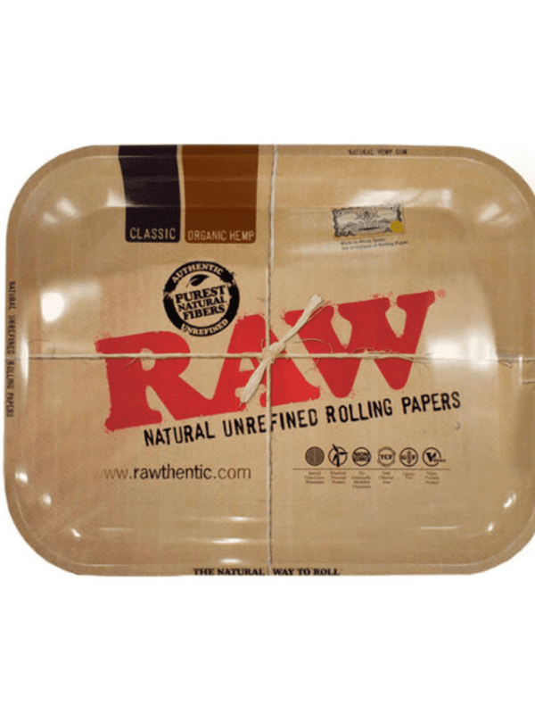 Raw Large Tin Rolling Tray at Montrose Cannabis