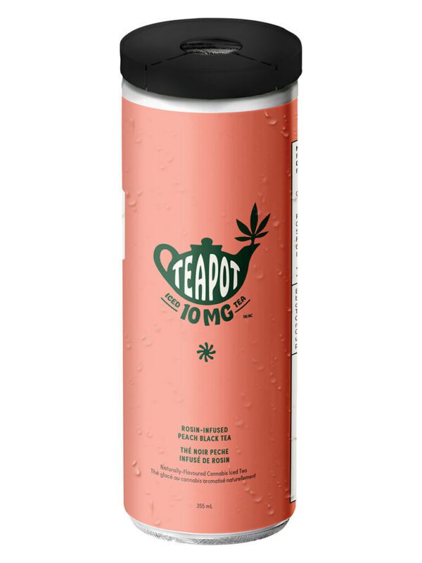 Rosin Infused Peach Black Tea 355ml by TeaPot