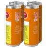 1:1 Original Blood Orange Yuzu & Vanilla Sparkling Juice 4 Pack by Collective Project at Montrose Cannabis