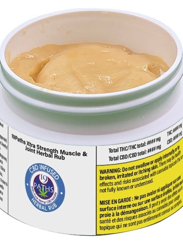 Xtra Strength Muscle & Joint Herbal Rub 75ml by 19Paths