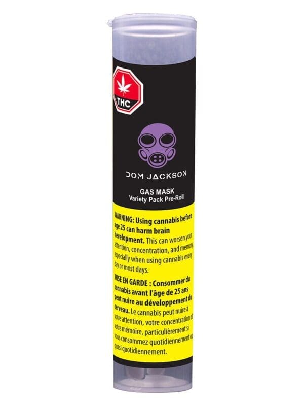 Gas Mask Variety Pack Pre-Rolls 10 Pack Dom Jackson at Montrose Cannabis