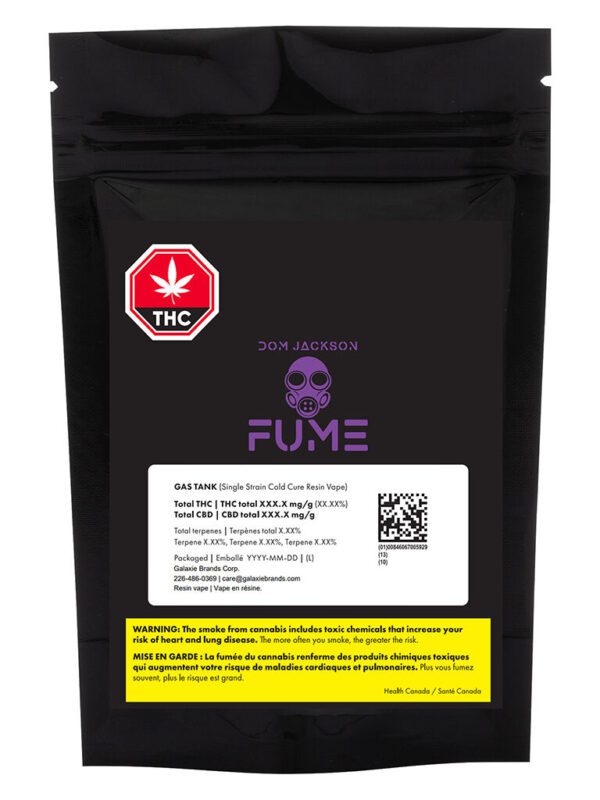 Gas Tank Cured Resin All In One 1g Dom Jackson Montrose Cannabis