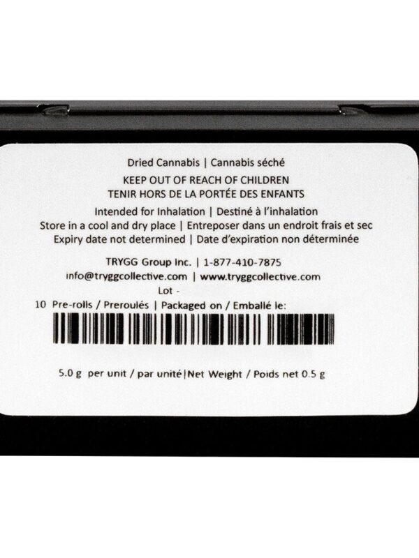 Series X Pre-Rolls 10 Pack Street Lights/TRYGG Sativa Montrose Cannabis