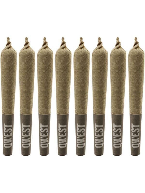 Crash Glow Pre-Rolls 10 Pack Qwest Indica Montrose Cannabis