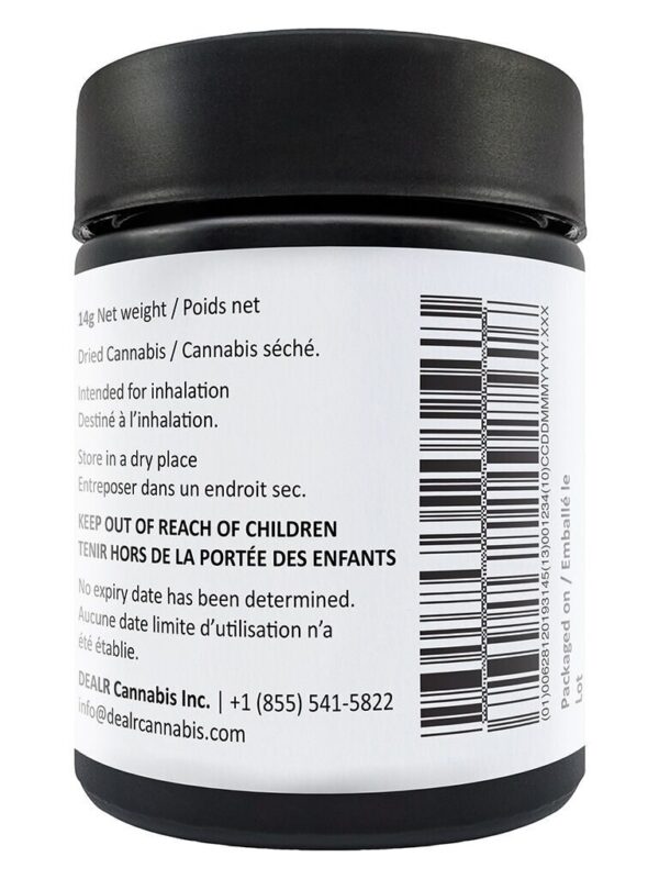 Baccarat 14g premium cannabis flower by DEALR, available for local delivery from Montrose Cannabis.