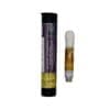 Headstone Cannabis Black Eden Cured Resin Vape 1g Rotating Indica showing the premium hardware and golden craft extract quality.