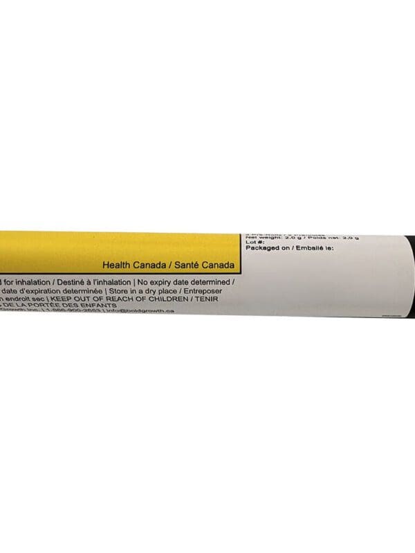 GLAZED Indica Pre-Rolls 2 Pack premium 1g whole-flower hand-crafted joints by BOLD.