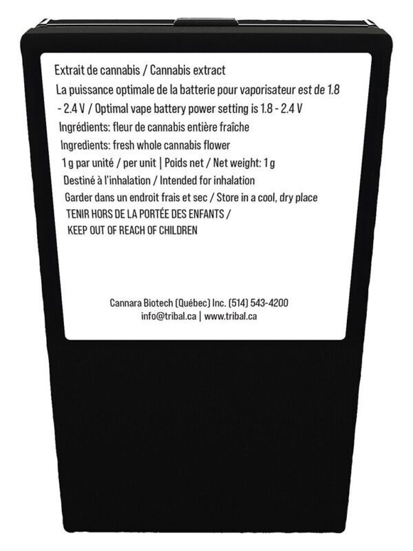 Gran Turismo Live Resin 510 1g premium indica live resin cartridge by Tribal, available for local delivery from Montrose Cannabis.