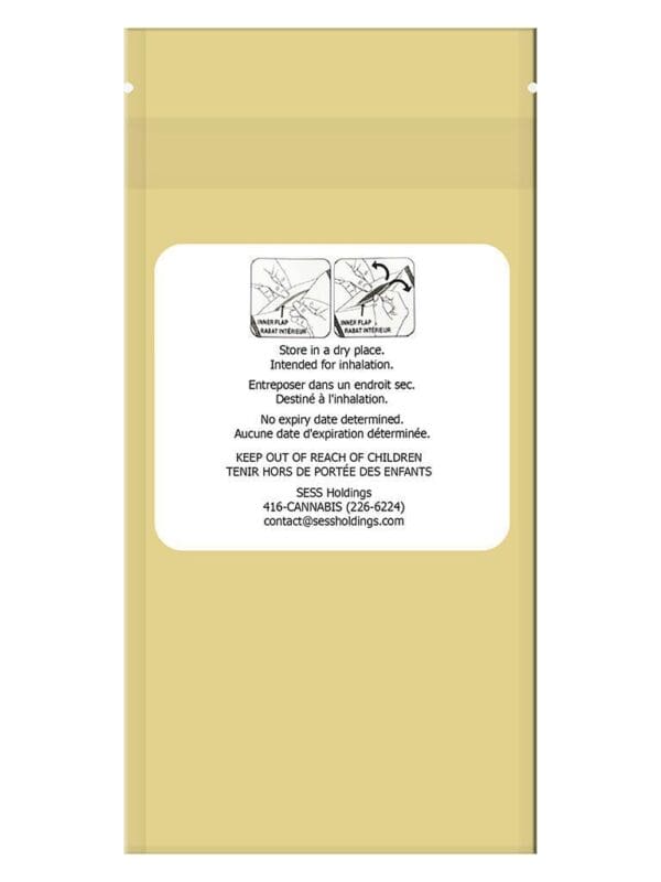 Hawaiian Snow Live Resin Blend Disposable Vape 1g by 1Spliff - Montrose Cannabis