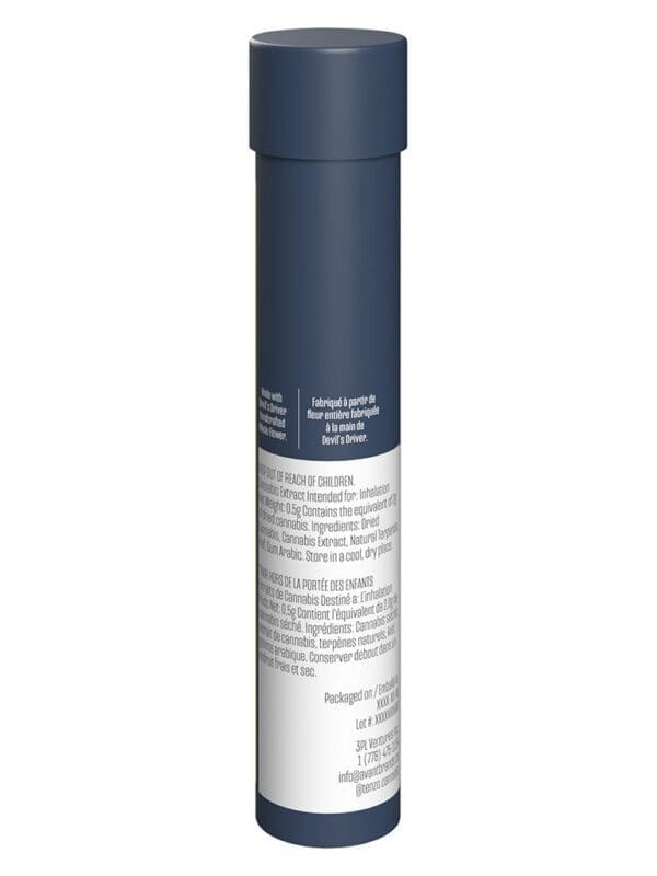Sunset Plum Berry Ceramic Tip Infused Pre-Roll Single 0.5g premium liquid diamond infused sativa joint by Tenzo, available for local delivery from Montrose Cannabis