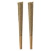 GLAZED Indica Pre-Rolls 2 Pack premium 1g whole-flower hand-crafted joints by BOLD.