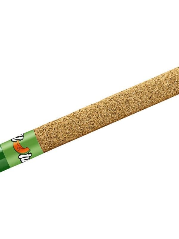 Mellonaire Infused Liquid Diamond Kief Coated Blunt 1g single by Status, featuring glass filter tip, available for local delivery from Montrose Cannabis Ontario.