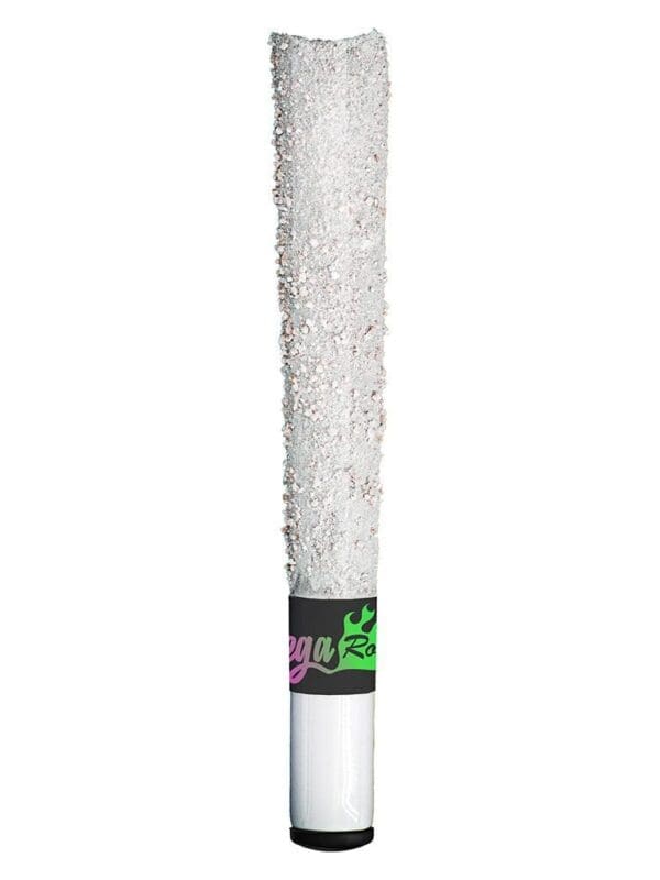 OG Lime Killer Moon Rock Mega Infused Pre-Roll 1.5g by Dab Bods, coated in kief and diamonds, available for delivery from Montrose Cannabis Ontario.