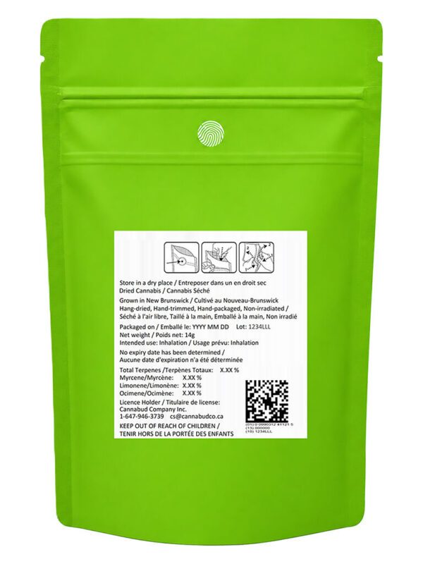 LALALAND 14g premium indica dominant cannabis flower by Hot Air Balloon, available for local delivery from Montrose Cannabis.