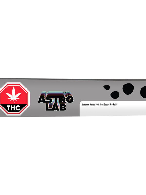 Pineapple Orange Peel Moon Dusted Infused Pre-Rolls | Astrolab | Montrose