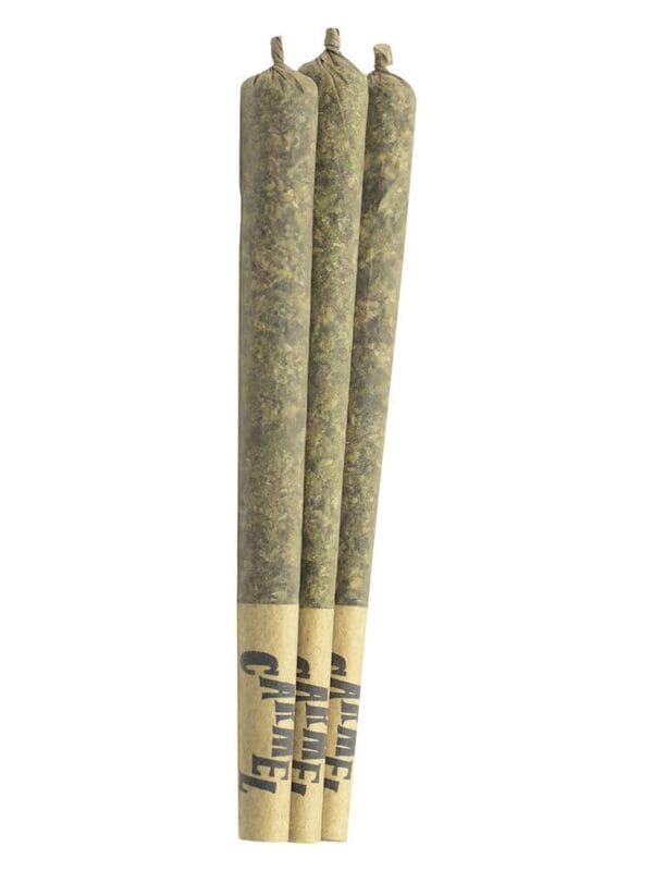 Bubble Pop Cake Pre-Rolls 3 Pack | Carmel 1.5g Indica