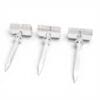 Quave Club Bangers V2 Dab Tool clear glass concentrate tools with T-shaped handles and pointed tips.