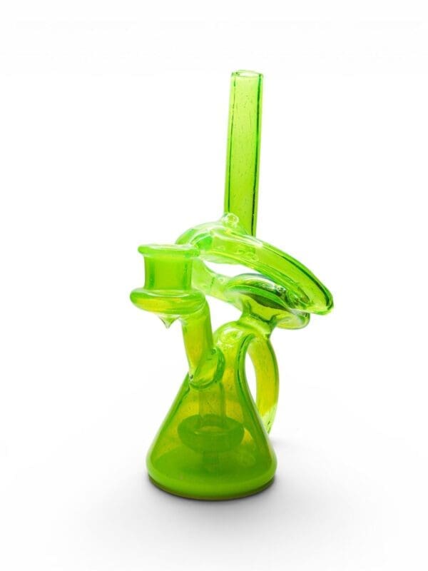 Vibe Glass Slyme Handcrafted Dab Rig Right Side