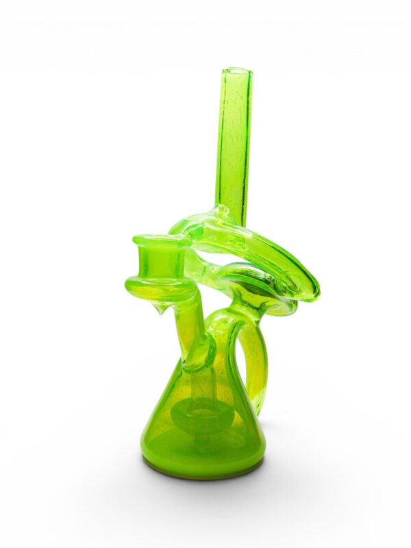 Vibe Glass Slyme Handcrafted Dab Rig Right Side