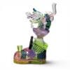 Party Shoe Dab Rig by Hoobs x Preston Hanna shown from the left side with textured borosilicate glass details.