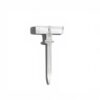 Quave Club Bangers V2 Dab Tool- Quave Club Bangers V2 clear glass dab tool shown from the front with pointed concentrate tip.