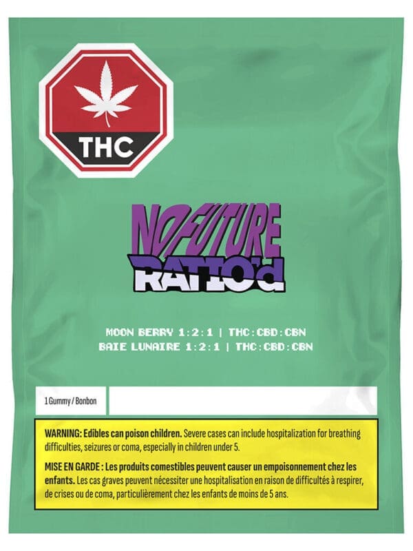 No Future Ratio'd Moon Berry 1:2:1 Soft Chew 1 Pack | Montrose